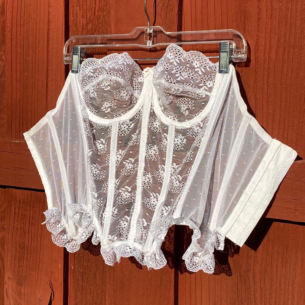 Victoria’s Secret White Corset Top
